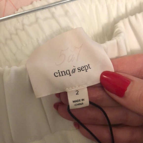 Cinq à Sept wide leg pants - Picture 6 of 8